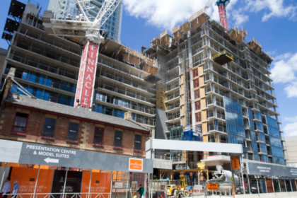 Image of The Pinnacle on Adelaide - Structure 1 (Construction)